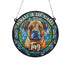 Bull Mastiff Memorial Stained Glass Effect Suncatcher